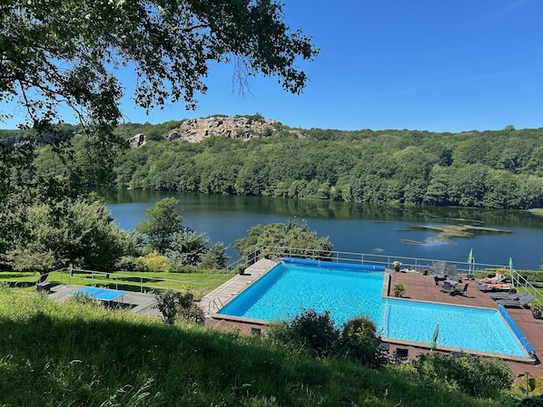 Seasonal outdoor pool