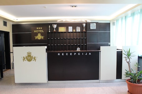Reception. Hotel Yu