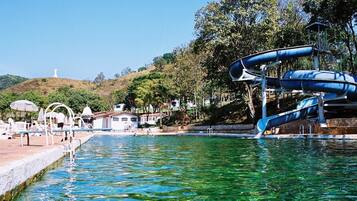 Indoor pool, 5 outdoor pools, open 7:00 AM to 6:00 PM, pool umbrellas