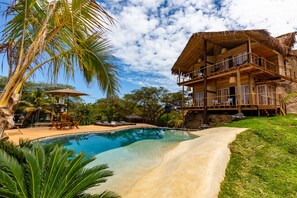 Façade de l’hébergement