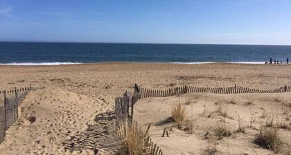 Coastal Plum Island Cottage Steps From Beach