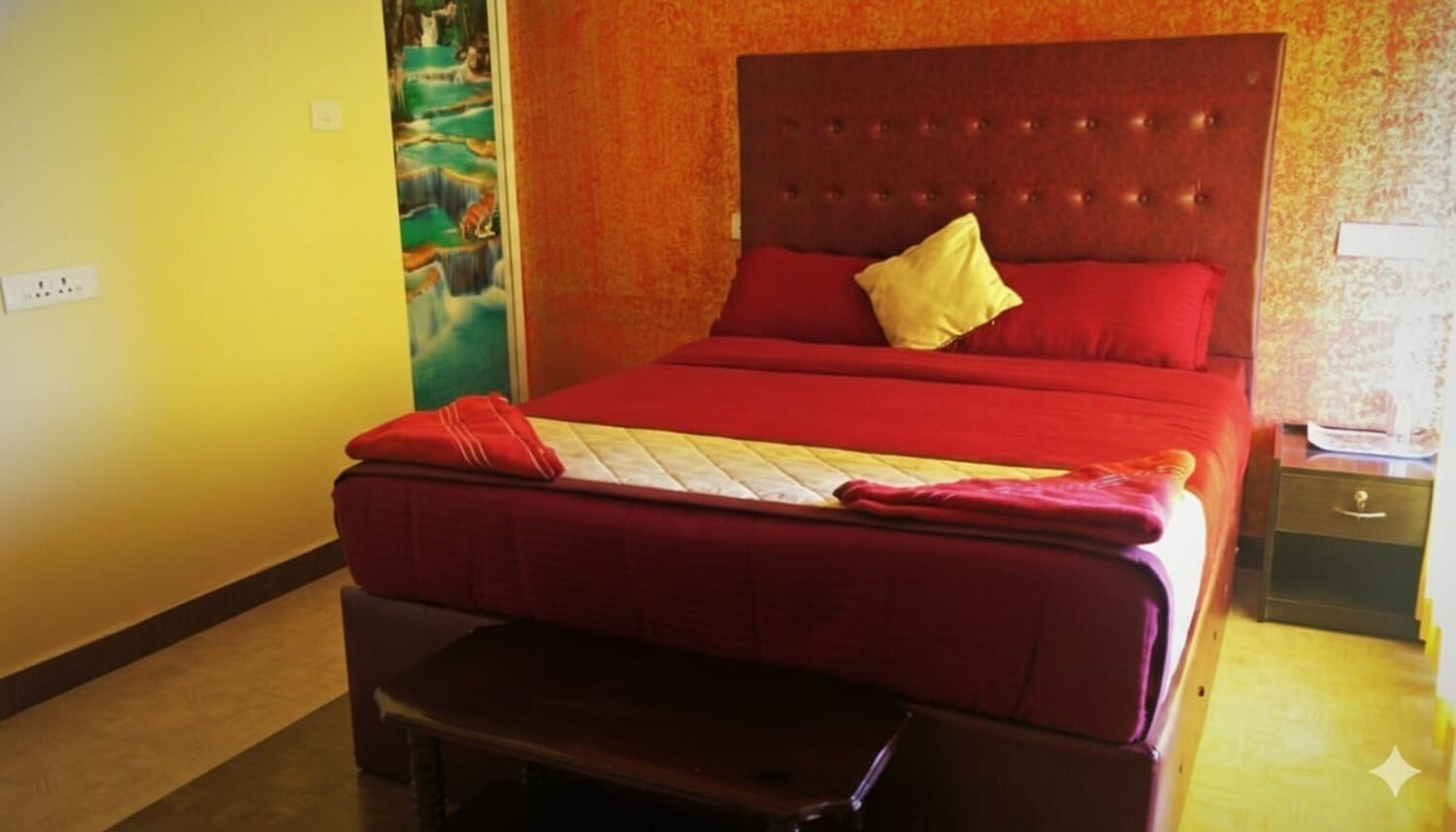 Chaumière Élite, 2 chambres | Lit avec matelas Tempur-Pedic, ameublement unique, bureau