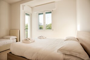Apartment, 1 Schlafzimmer | Babybetten, kostenloses WLAN, Bettwäsche