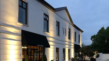 Front of property – evening/night