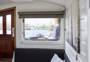 Interior - Houseboat "sutje" - vacation home on the water (Hamburg)