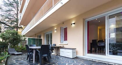 Apartamento de 2 dormitorios en la planta baja cerca de las tiendas del mar La Baule Les Pins