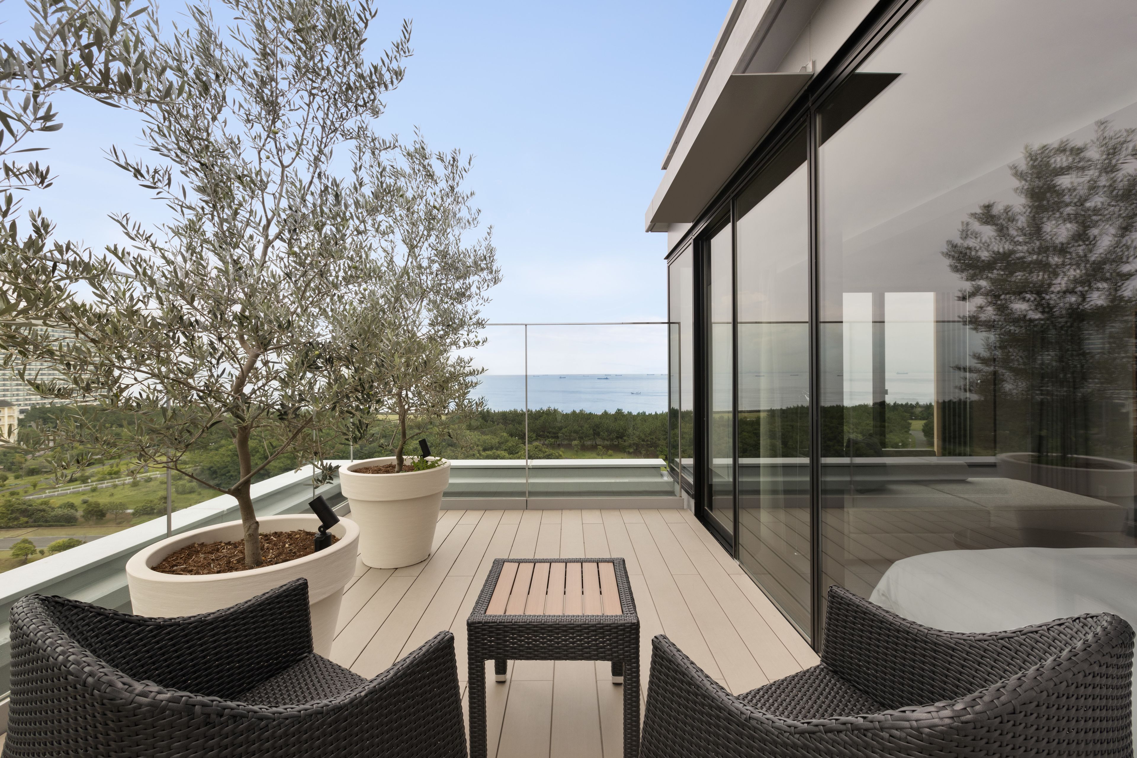 Deluxe Room, 1 King Bed, Terrace | Terrace/patio