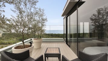 Deluxe Room, 1 King Bed, Terrace | Terrace/patio