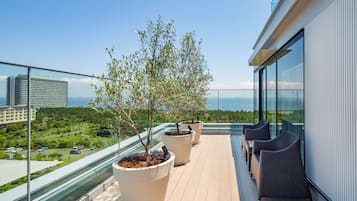 Habitació Deluxe, 1 llit de matrimoni gran, terrassa | Terrassa o pati