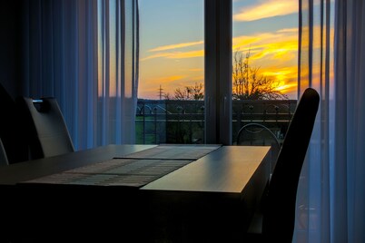 Modern apartment with plenty of space for 4 people