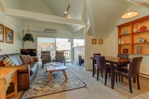 House, Multiple Beds (Two-Bedroom Townhouse) | Living room - The Lodge at Mountain Village (Park City)