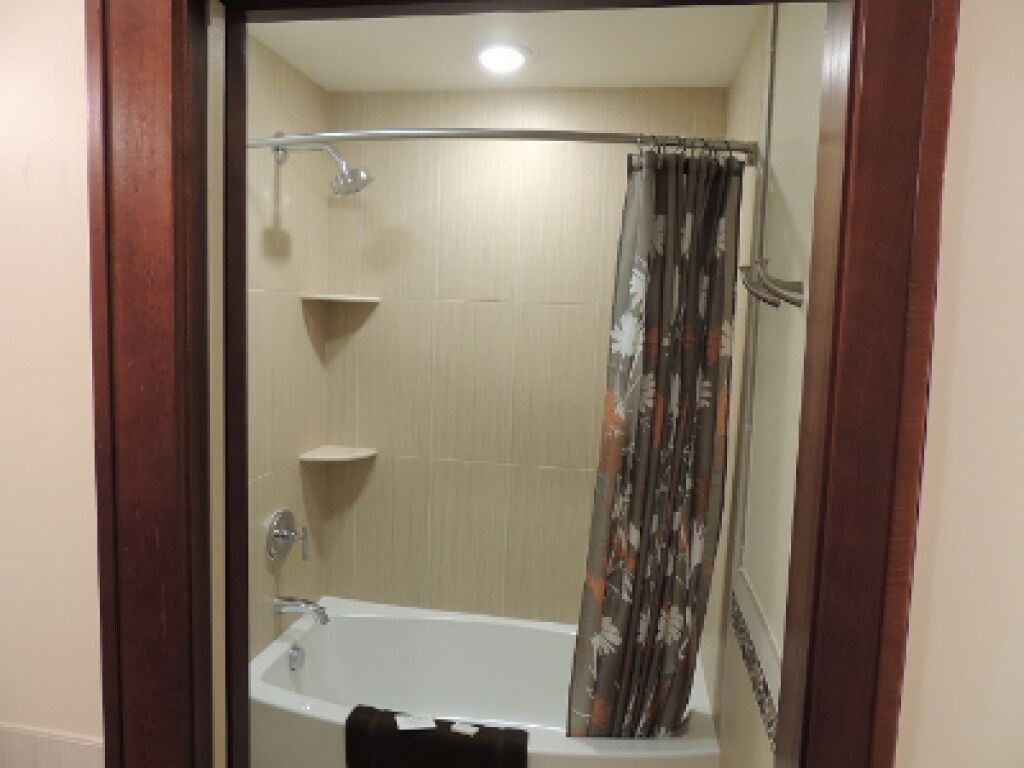 luxury suite, private bathroom, city view (the ontario) | bathroom