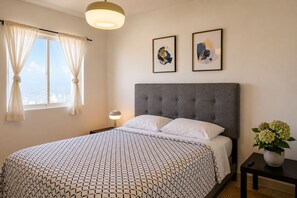 1 sovrum, strykjärn/strykbräda, gratis wi-fi och sängkläder