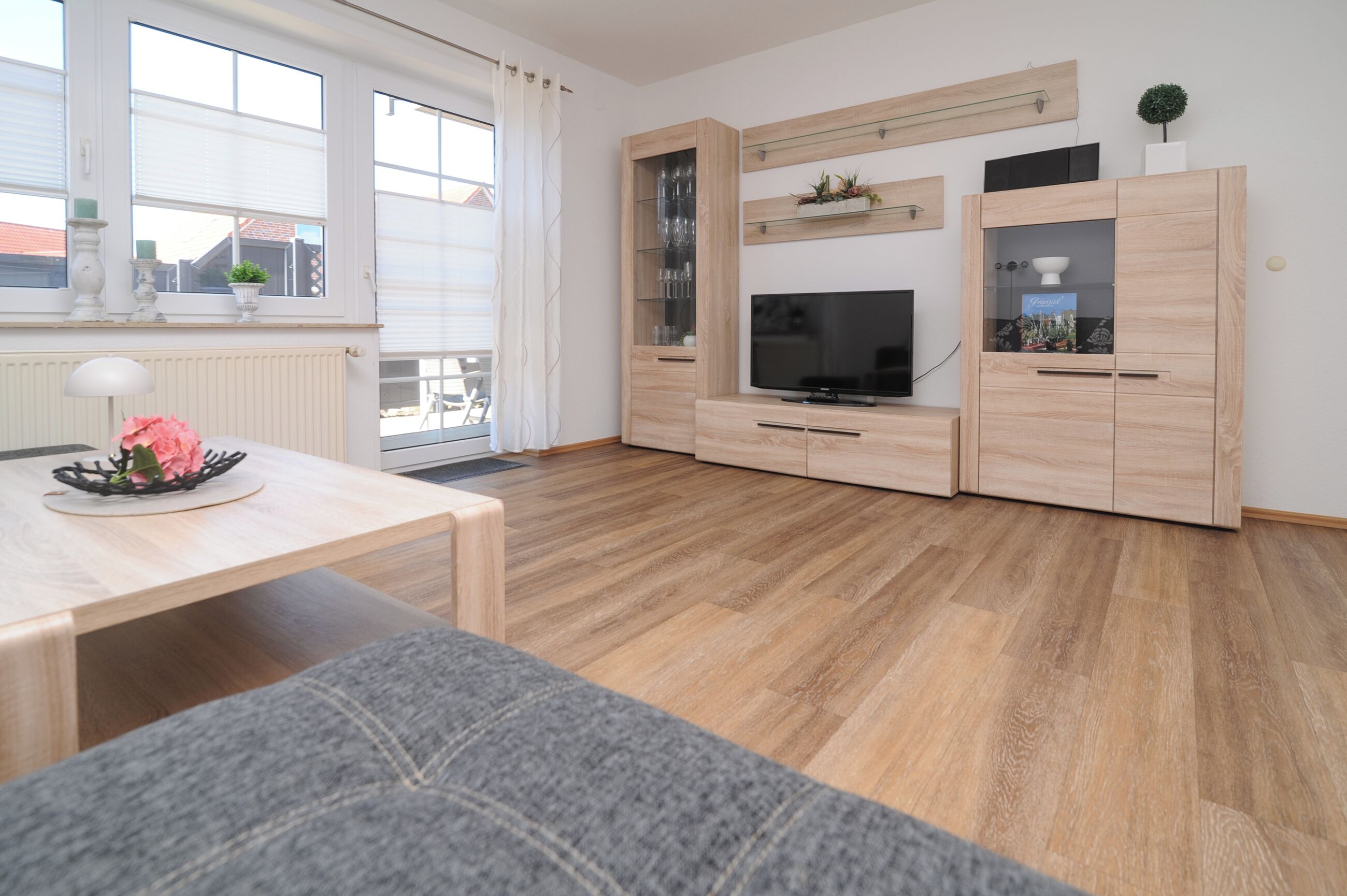 電視、DVD 播放機、影像庫、音響