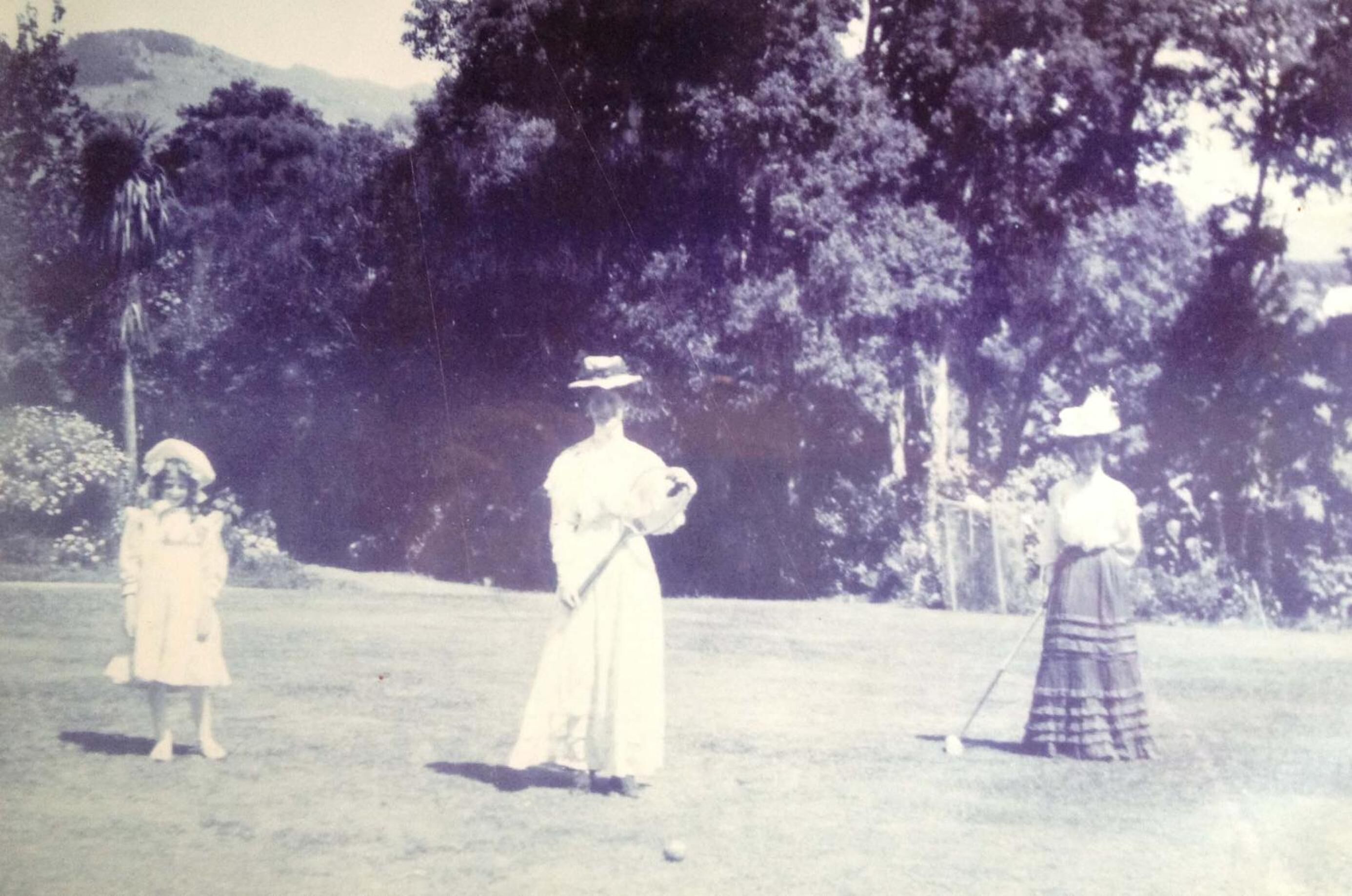 outdoor banquet area