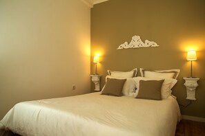 1 chambre, fer et planche à repasser, Wi-Fi, draps fournis