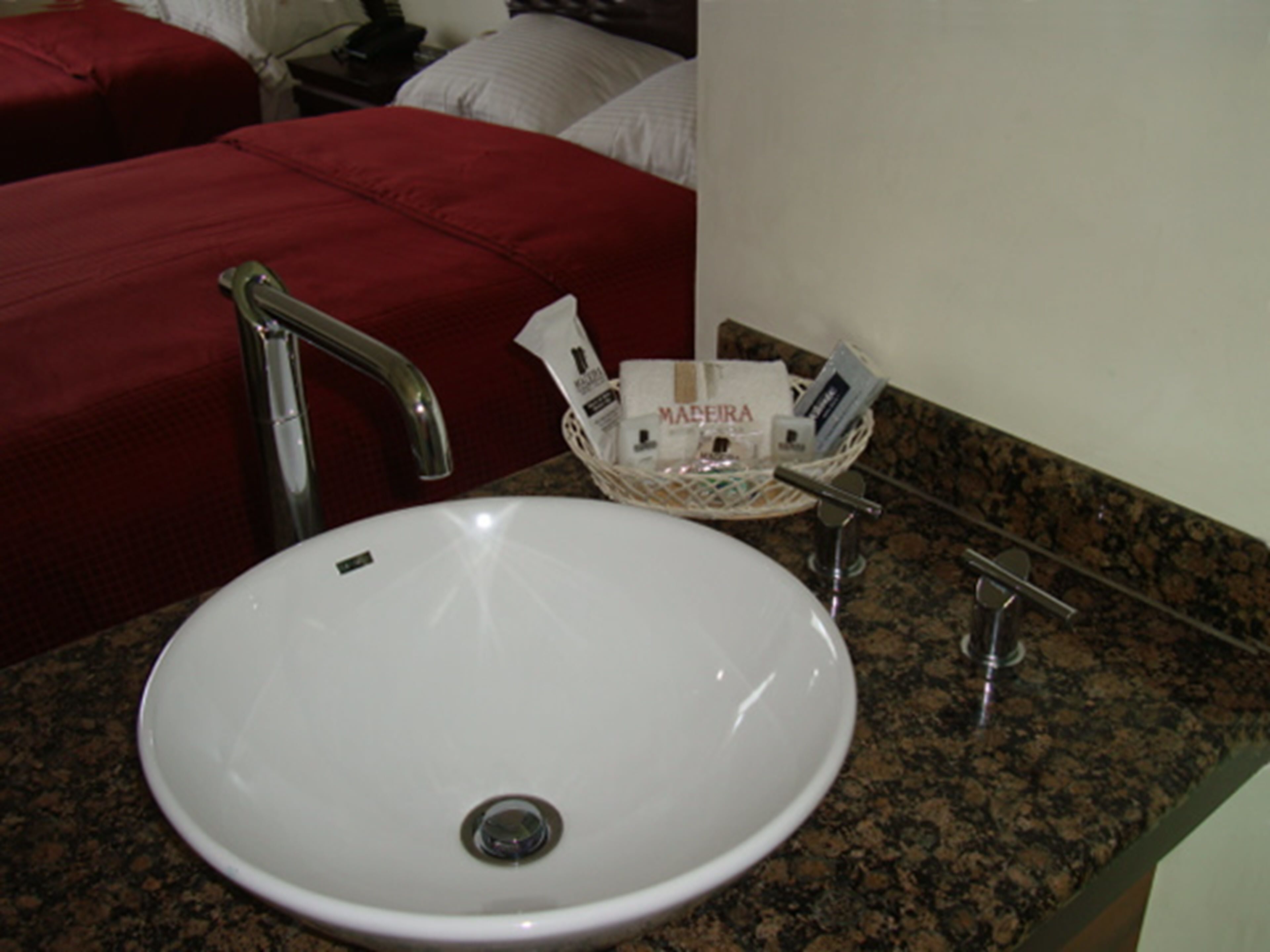 traditional room, 2 double beds | bathroom | shower, rainfall showerhead, free toiletries, hair dryer