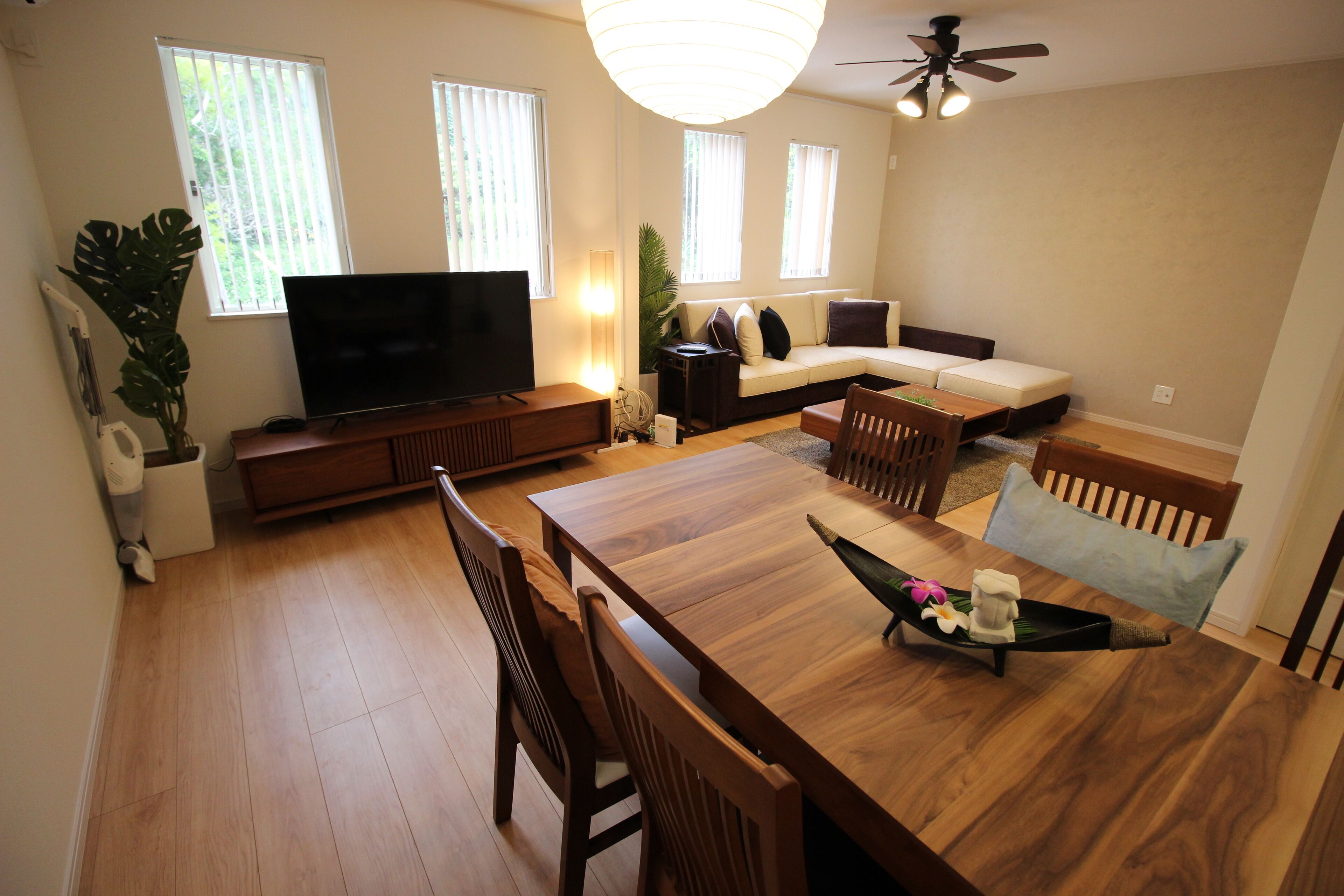 Ferienhaus (HV-6) | Wohnbereich | Flachbildfernseher