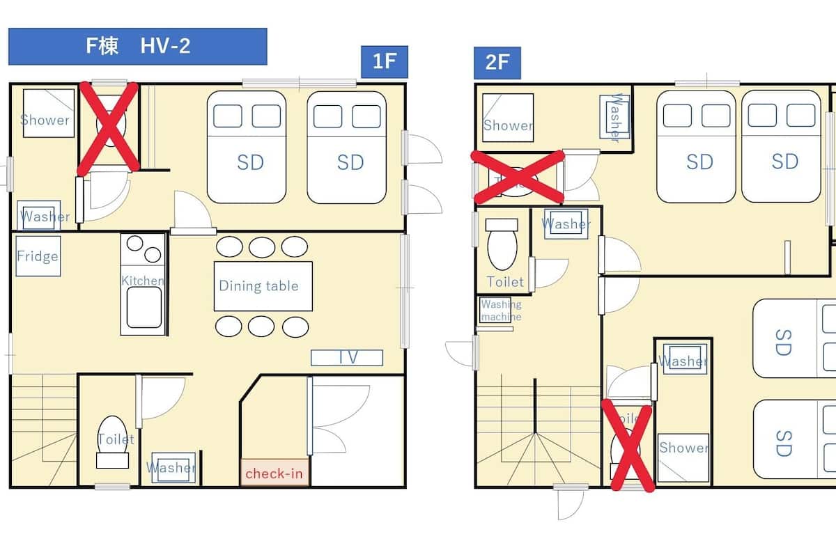 Casa (HV-2) | Escritorio, espacio para trabajar con un portátil, cortinas opacas