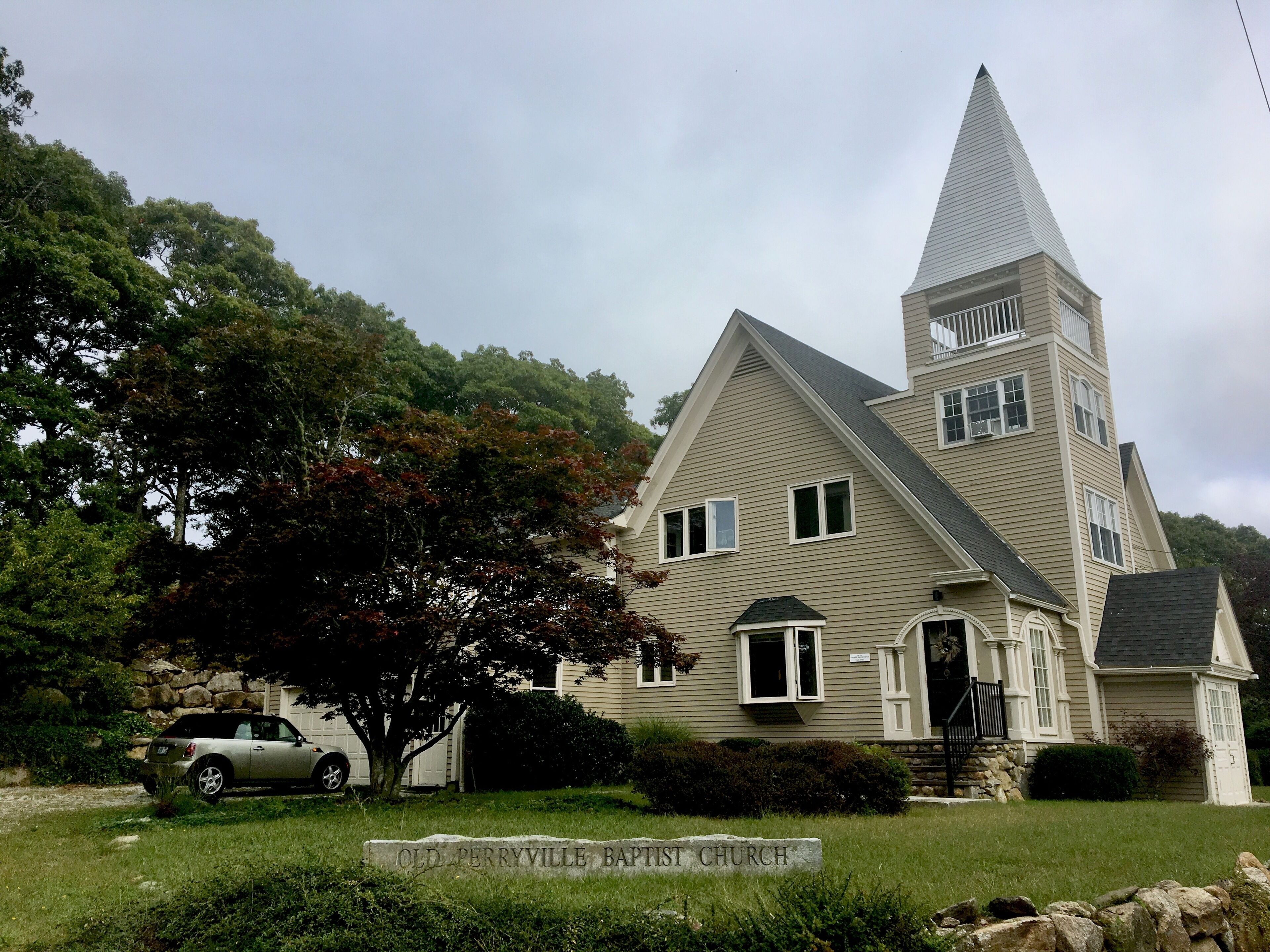 Country Church Converted into a Home by the Beach