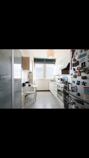 KĂŒhlschrank, Mikrowelle, Ofen, Herdplatte