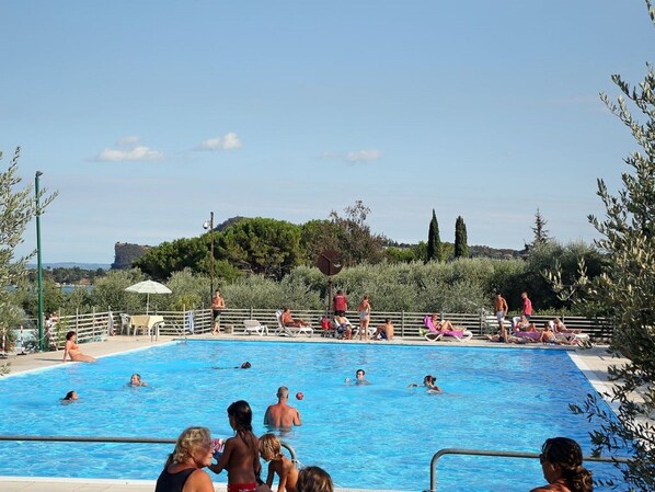 Alberca al aire libre 