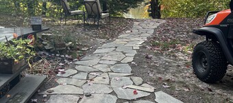 veldig privat, søt rustikk hytte, ut huset bare.