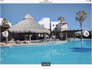 Außenpool, beheizter Pool