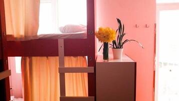 Basic Shared Dormitory, Multiple Beds, City View | Living area