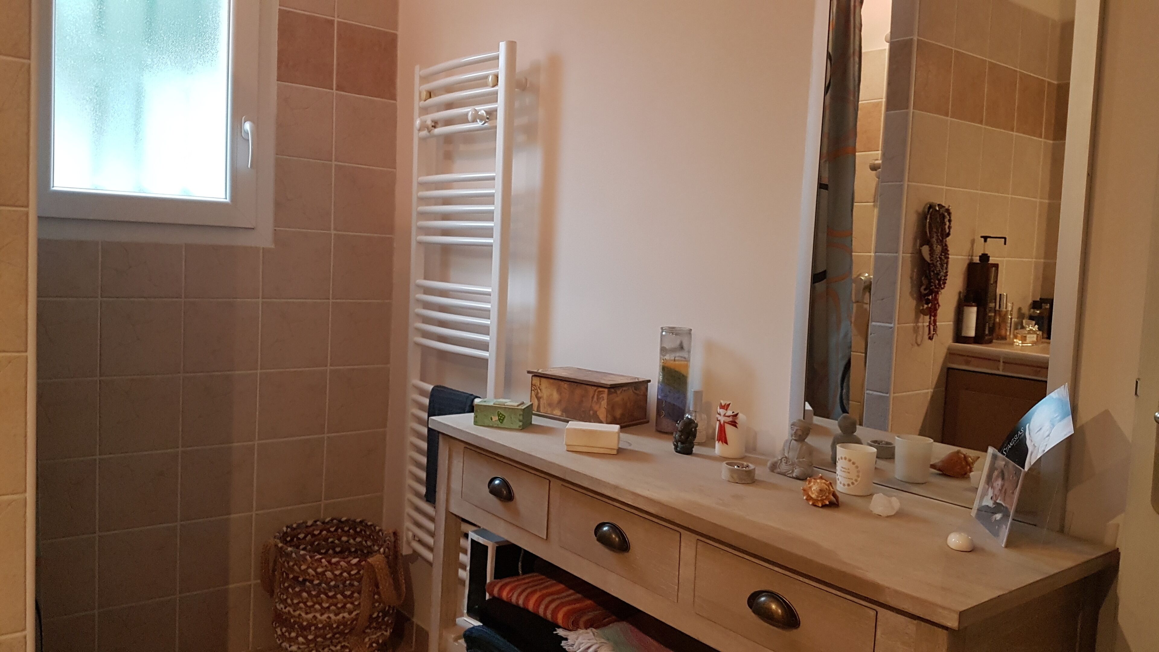 Salle d'eau douche à l'italienne