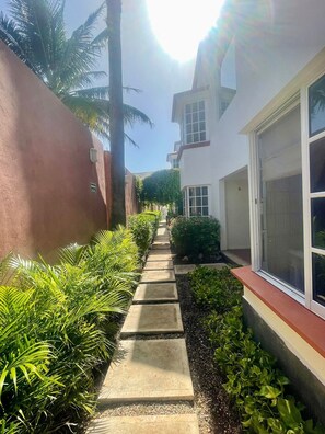 Property grounds - "Experience the Caribbean Lifestyle at Suites Lorens" (Isla Mujeres)