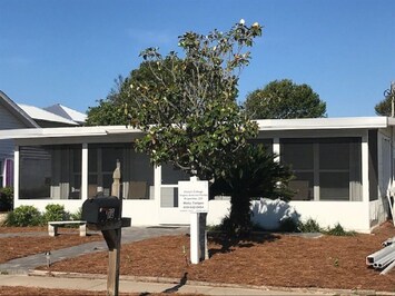 Front door entrance. 