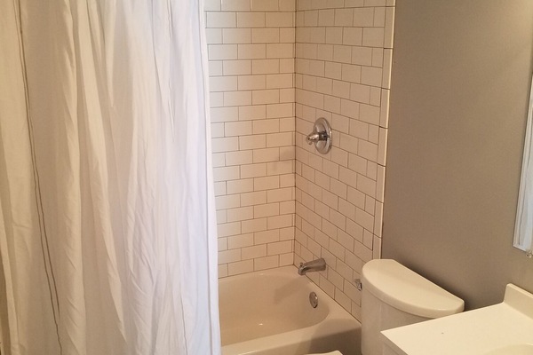 Towels, shampoo