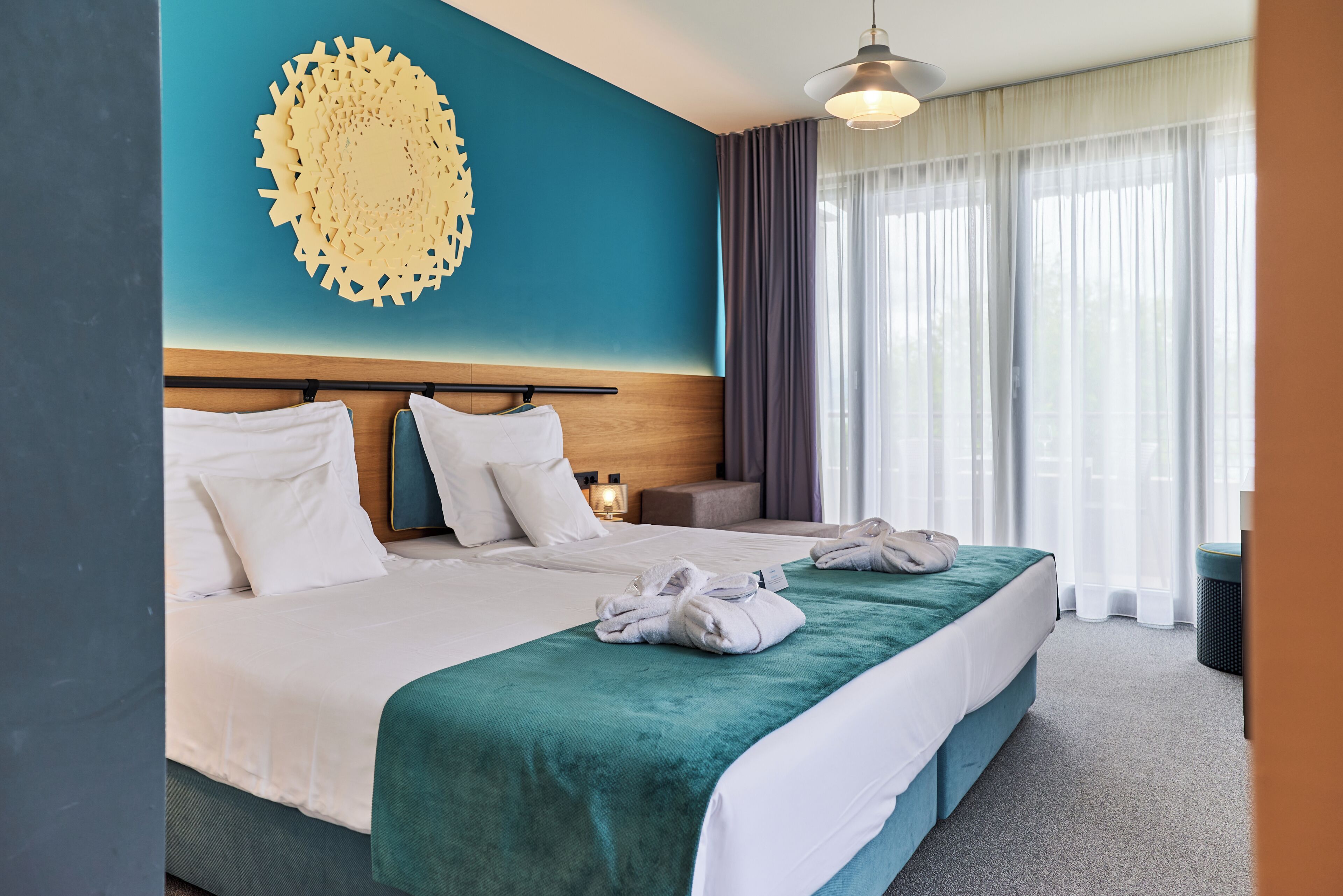 Superior Twin Room, Multiple Beds | Minibar, in-room safe, individually decorated, individually furnished