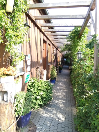Property entrance. Gasthaus Beckerwirt