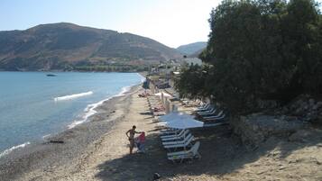 Beach nearby, beach towels