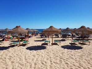In Strandnähe, Strandtücher