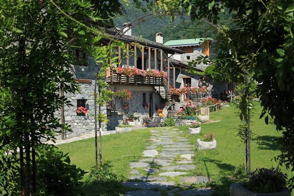 Entrée de l’hébergement