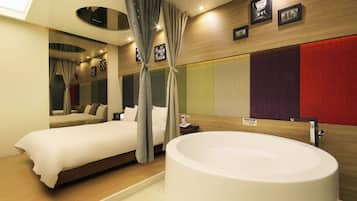 Standard Double Room, Bathtub(SPA)-Styler in room,Smoking/Non smoking will be assigned upon check-in | Desk, free WiFi, bed sheets
