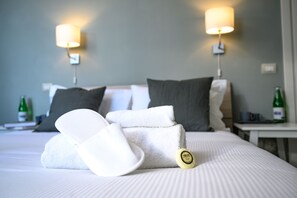Quarto família, vista para a cidade | 2 quartos, roupas de cama antialérgicas, ferros/tábuas de passar roupa