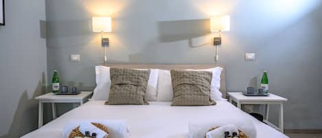 Quarto família, vista para a cidade | 2 quartos, roupas de cama antialérgicas, ferros/tábuas de passar roupa