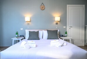 Quarto família, vista para a cidade | 2 quartos, roupas de cama antialérgicas, ferros/tábuas de passar roupa