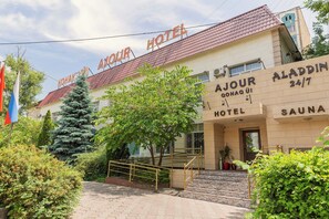 Voorkant van accommodatie