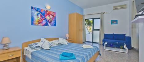 Individually decorated, individually furnished, desk, blackout curtains