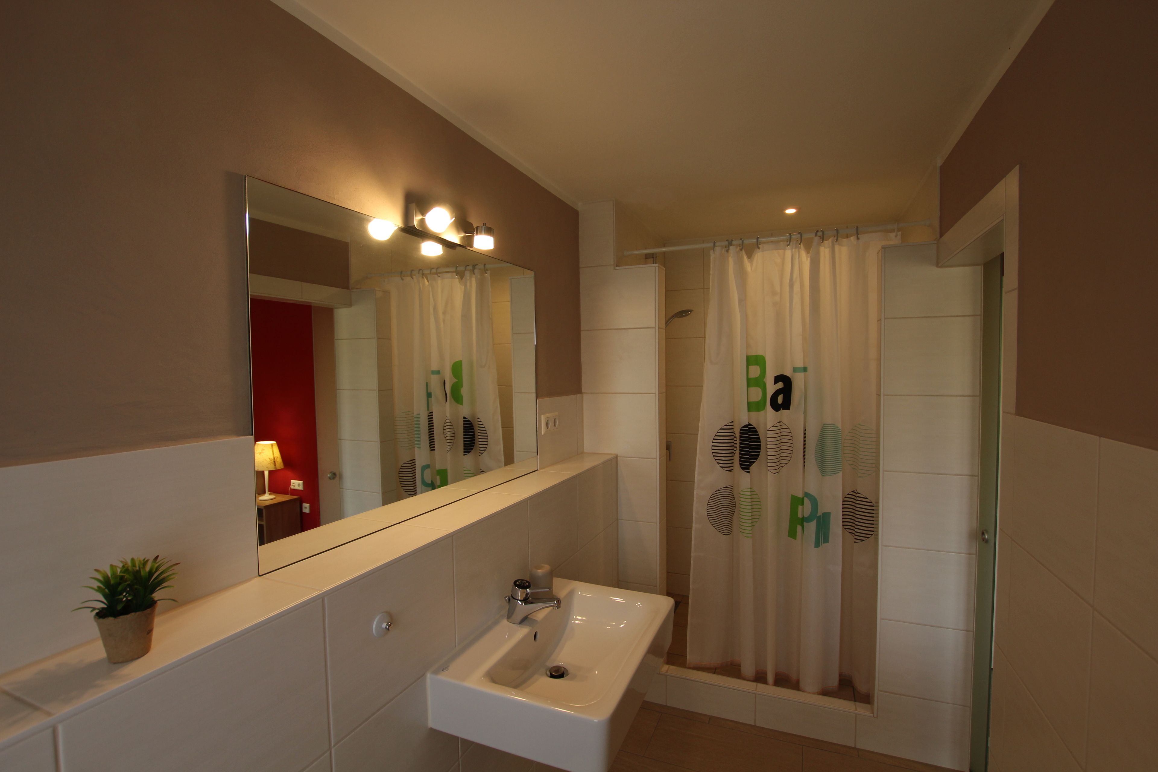 single room | bathroom shower