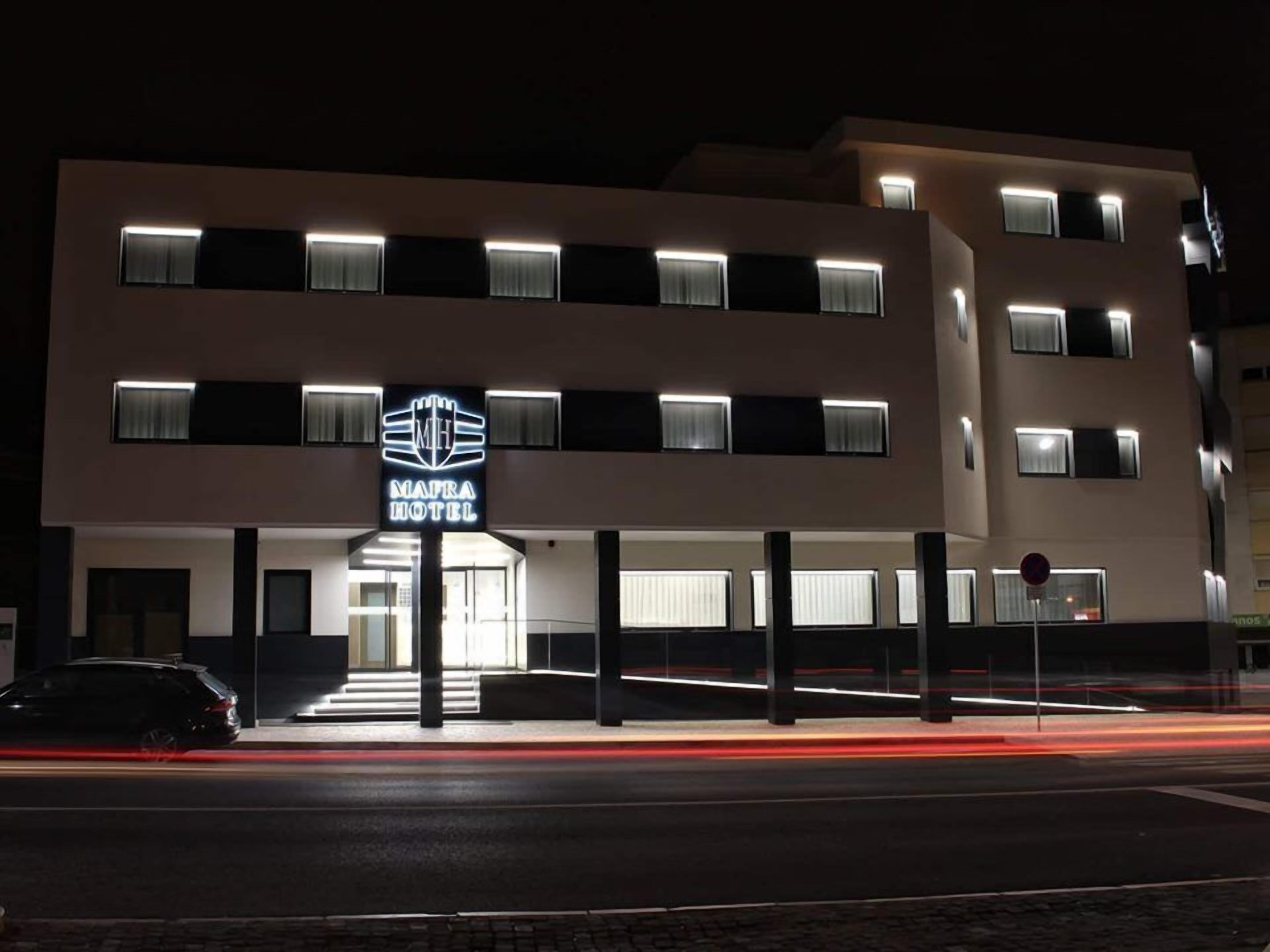 front of property – evening/night