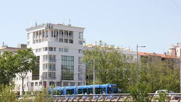 Fassade der Unterkunft