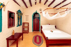 Comfort Double Room, 1 Bedroom, Garden View | In-room safe, individually decorated, individually furnished, bed sheets - Demani Lodge (Paje)