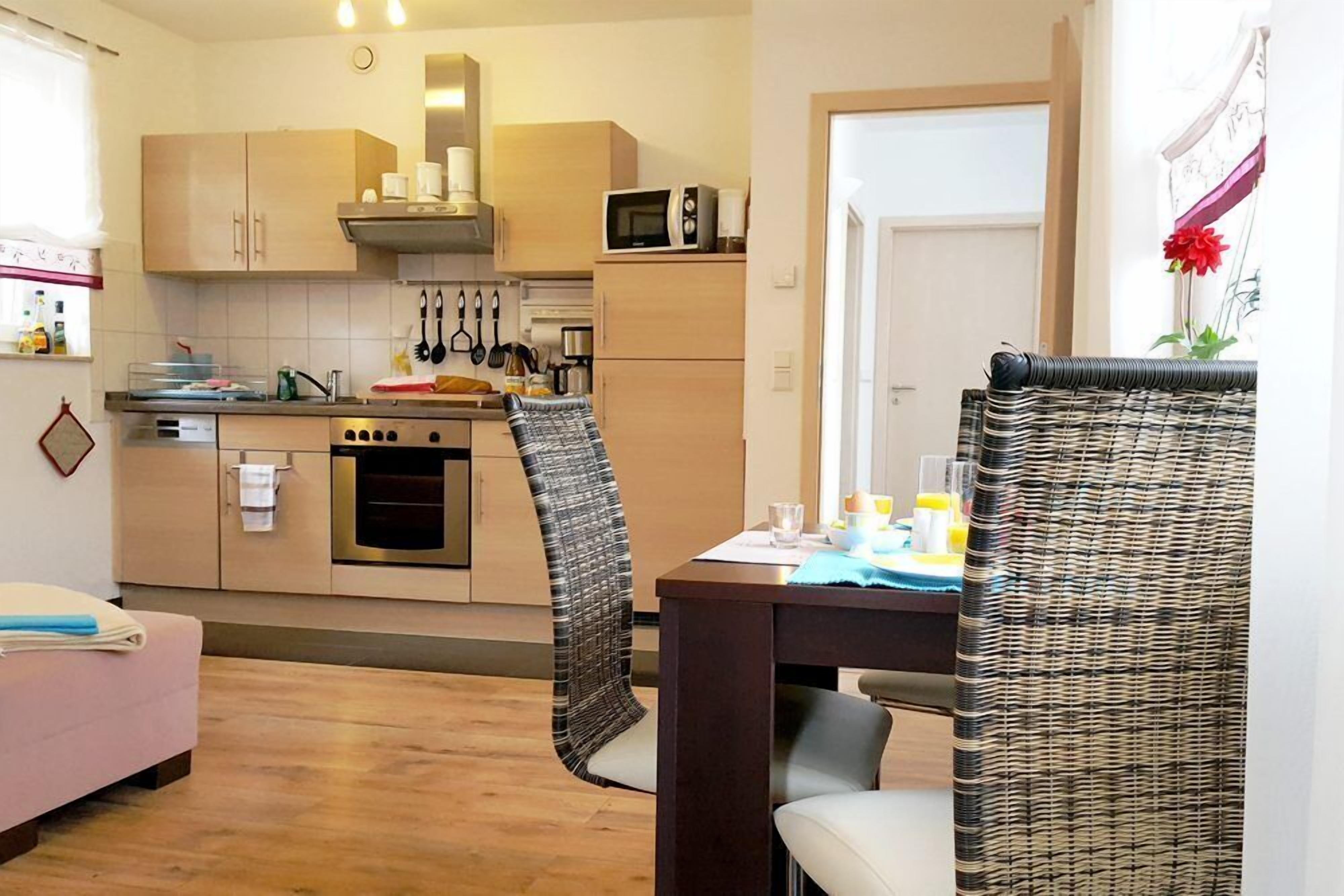 Appartement, 1 chambre, non-fumeur, vue jardin (II) | Cuisine privée