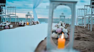 Area per matrimoni all'aperto